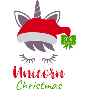 Щампа - Unicorn christmas