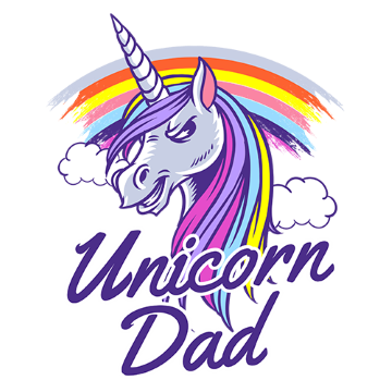 Щампа - Unicorn dad