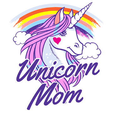 Щампа - Unicorn mom