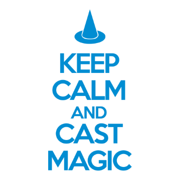 Щампа - Keep Calm and Cast Magic