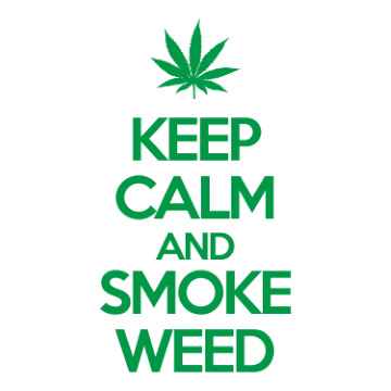 Щампа - Keep Calm and Smoke Weed